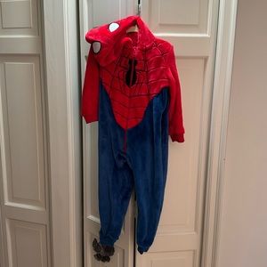 Cozy Spider-Man Hooded Zip Fleece
